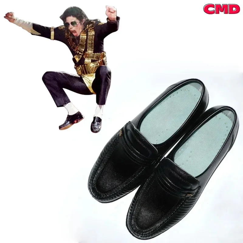 Cos Deluxe Billie Jean Michael Jackson Performance Modern Dance Cosplay Shoes na mieru vyrobené