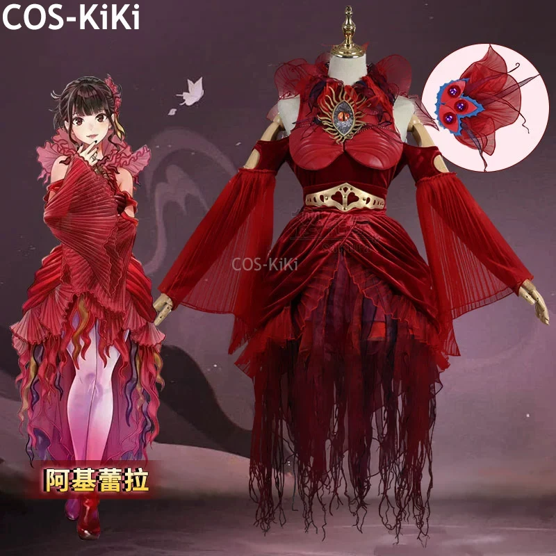 Cos-Kiki Kamen Rider Revice Hana Natsuki Aguilera Game Suit Nádherné šaty Uniformný cosplay kostým Halloween Party Outfit Women