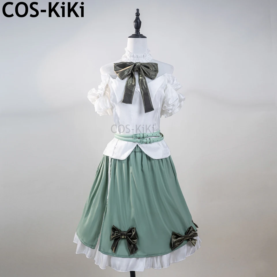 Cos-kiki wuthering vlny jinhsi herný oblek elegantný krásny uniformný cosplay kostým kostým Halloween Party rola hre