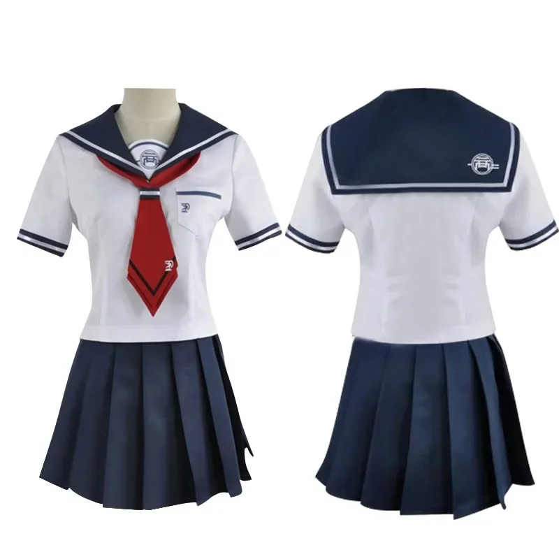 Cosplay kostým Danganronpa 3 Ďalšia epizóda Cos Naegi Komaru Žena JK School Uniform Cosplay kostým top+sukňa+kravata+ponožky