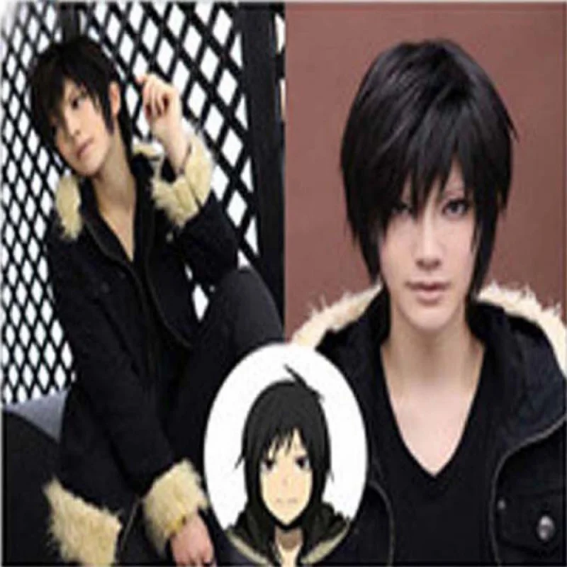 Cosplay zhang qiling parochňa anime univerzálny cos cosplay harajuku cosplay cosplay halloween čierne krátke vlasy
