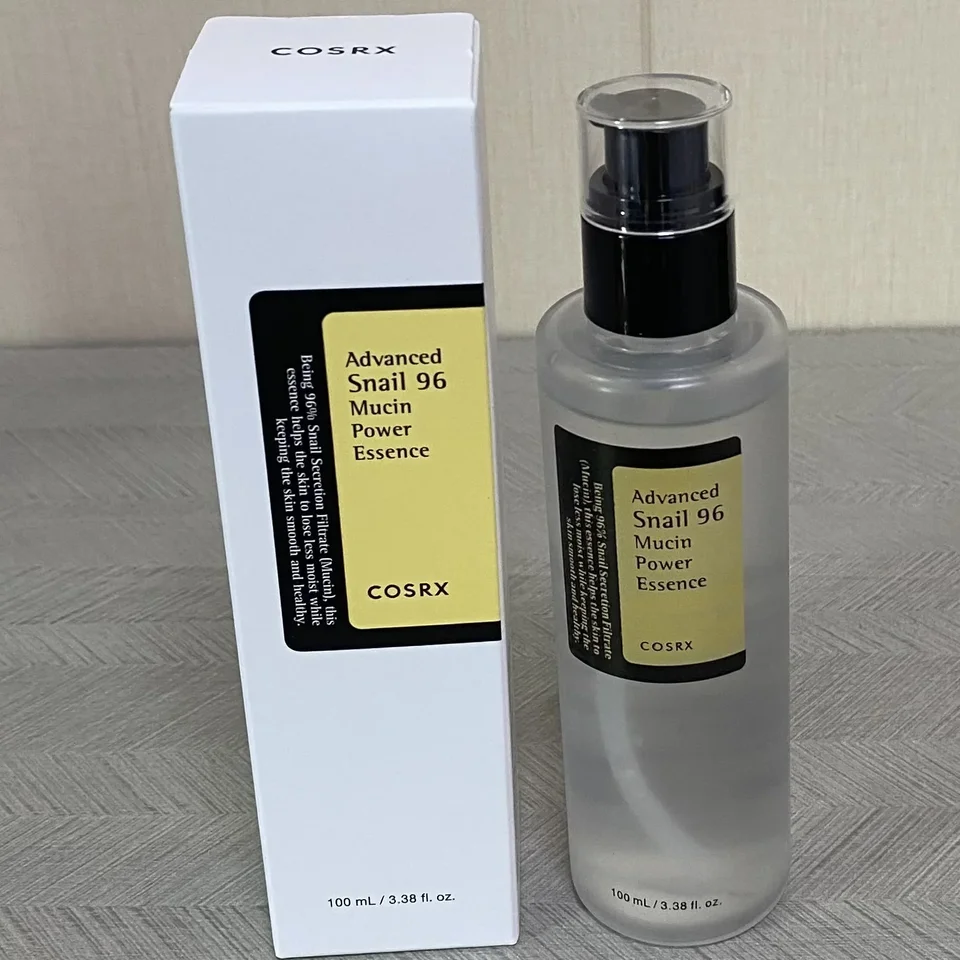 Cosrx Snail Essence Serum Originálny roztok hydratačný hydratačný esencia 100 ml očný krém na tvár čela tváre tváre