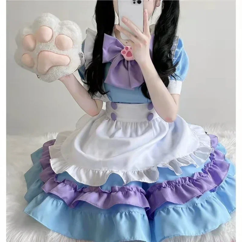Costgirl Cosplay kostým plus veľkosť lolita slúžka Uniforma sexy spodné prádlo Animation Animation Show Miad Outfits Študent Kawaii Clothi v