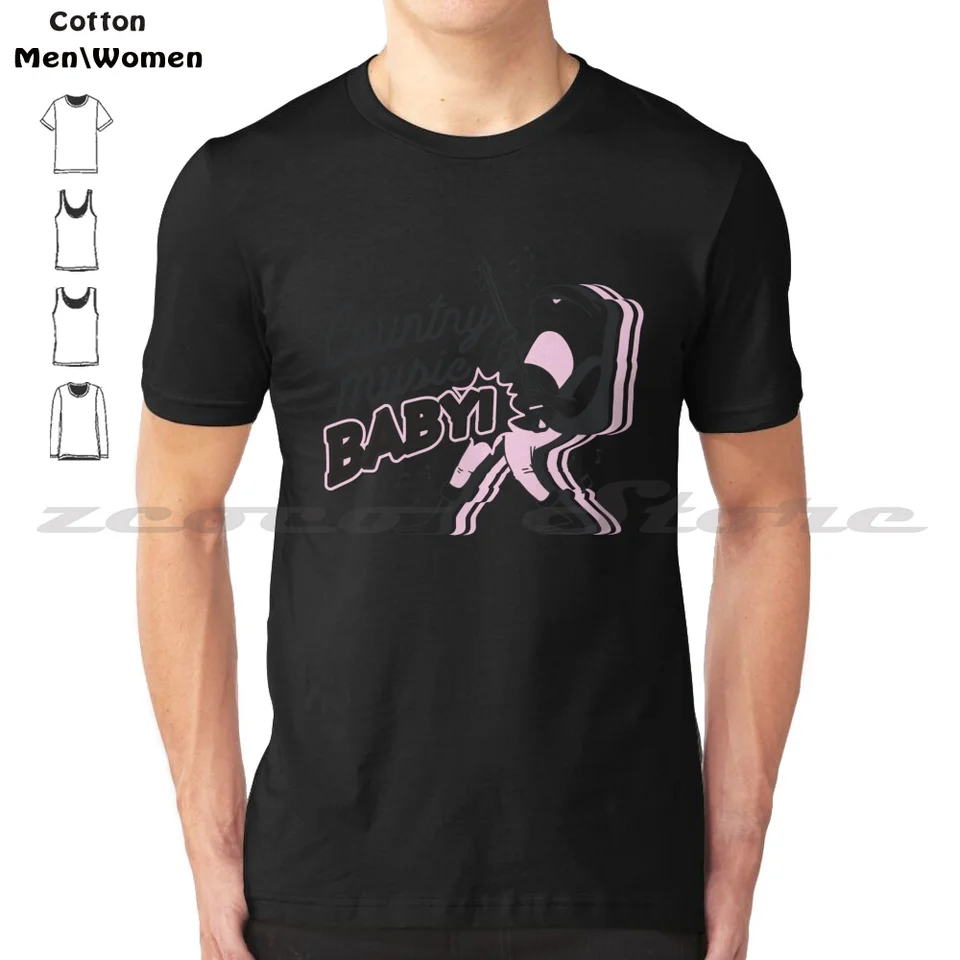 Country-Music-baby-frog-kartoon-t-tričko-shirt Design 100% bavlnená muži a ženy mäkké módne tričko Rick Sanchez pre dospelých plavec