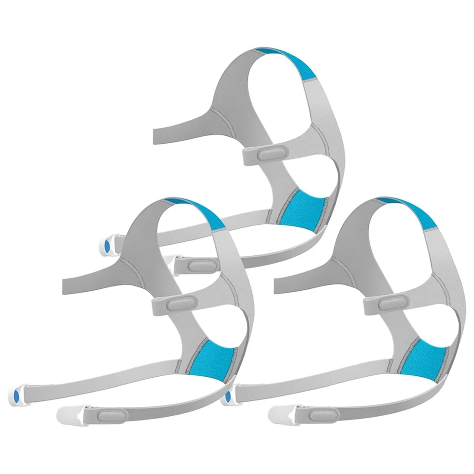 CPAP Head Gear Air Fit N20 3 Balíky Výmena pokrývok hlavy pre masku s plnou tvárou - CPAP príslušenstvo Dodávky