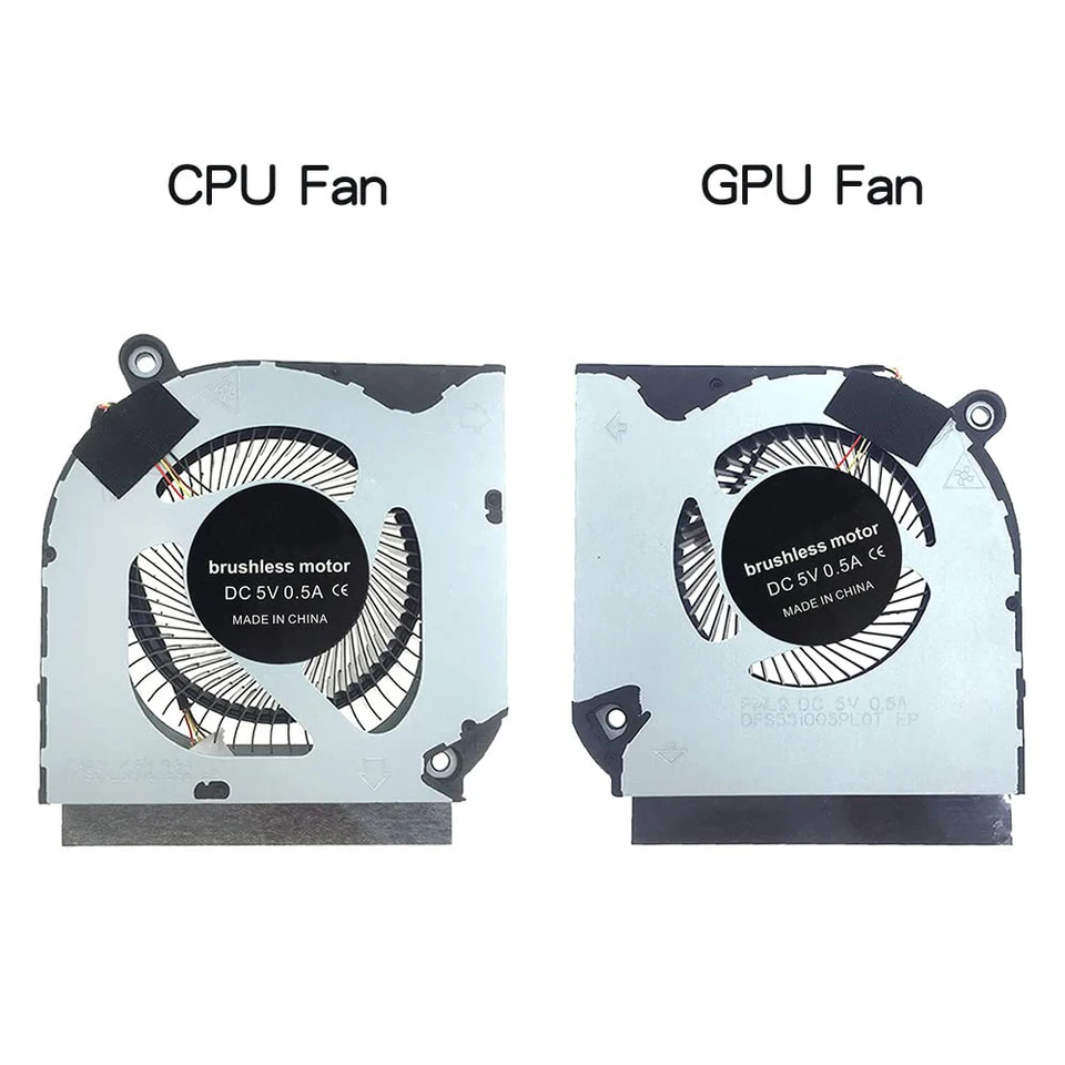 CPU a GPU chladiaci ventilátor pre Acer Nitro 5 AN517-41 AN517-52 AN517-54 AN515-44