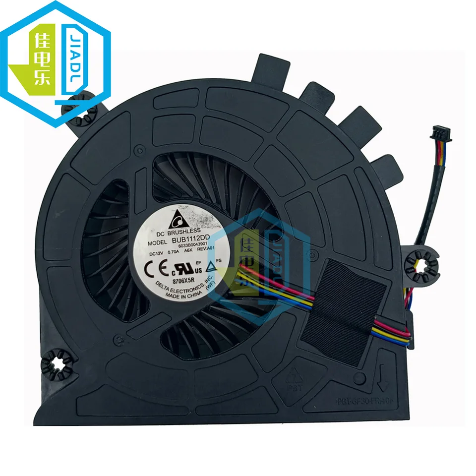 CPU chladiaci chladič ventilátora pre HP PRO AIO20 ENT15 PROONE 400 G2 G3 All-in-One Desktop Cool Cooler Fansure 603B0043901 808581-001