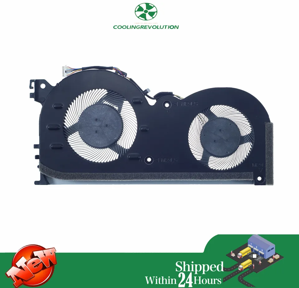 CPU chladiaci ventilátor pre Lenovo IdeaPad Gaming 3i (15) 3 15ArH05 15IMH05 Fanúšikovia prenosného počítača chladič chladiča 5F10S13912 5F10S13913 DC 5V
