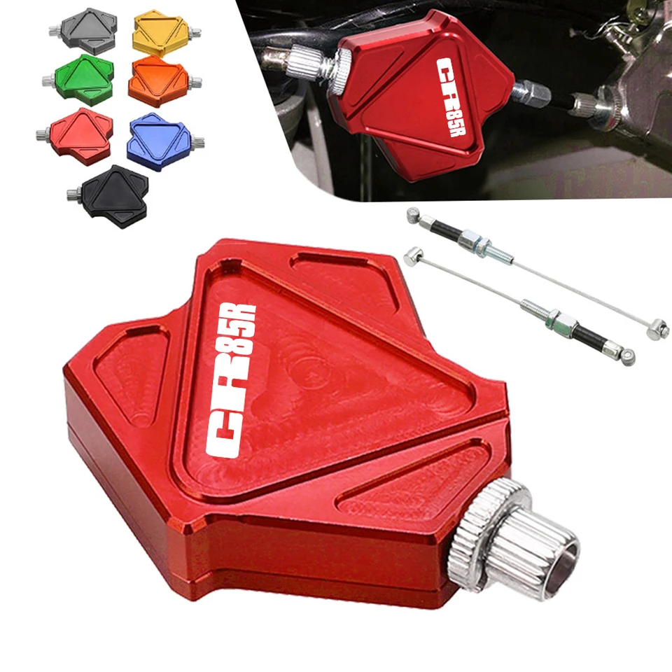 CR 85 R Motocyklové príslušenstvo CNC hliníková kaskadérska páka Káblová páka Easy Pull Cable System pre Honda CR85R CR85 R 1998-2007 1999 2000