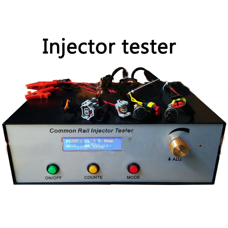 CR1000 Vysokotlakový koľajový injektorový tester elektromagnetický + napätie Elektronická regulačná dýza detektor 110/220V