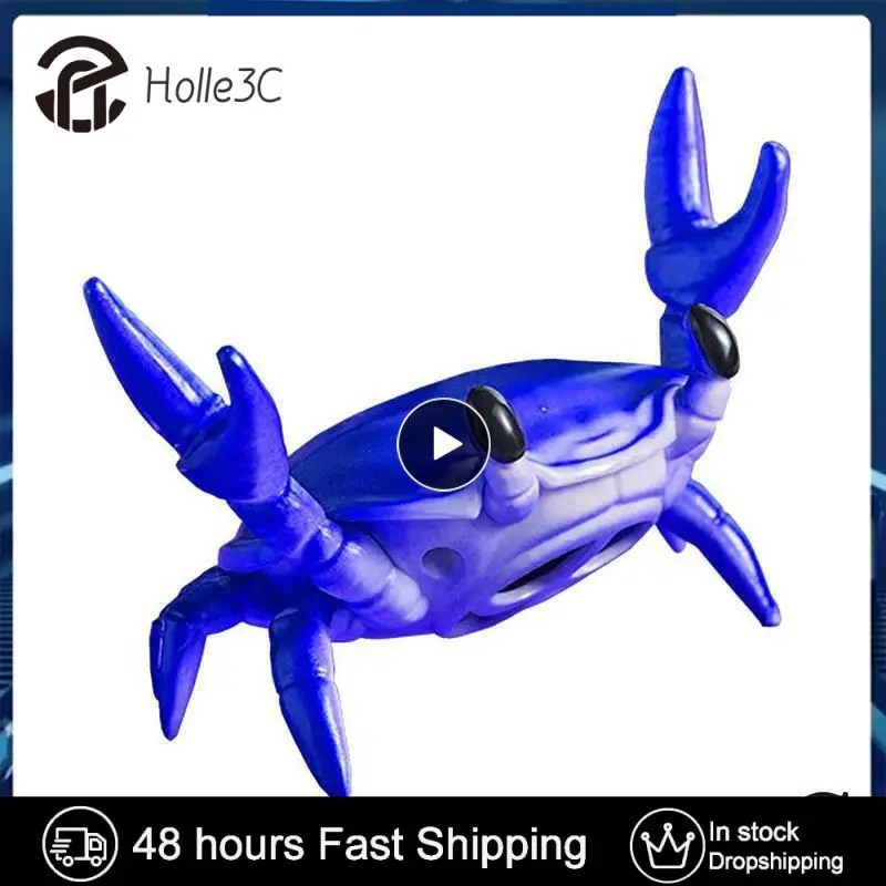 Crab Mini Wireless Reproduktor s držiakom držiaka mobilného telefónu Pero Penu Weerping Crab Stock Stop subwoofer