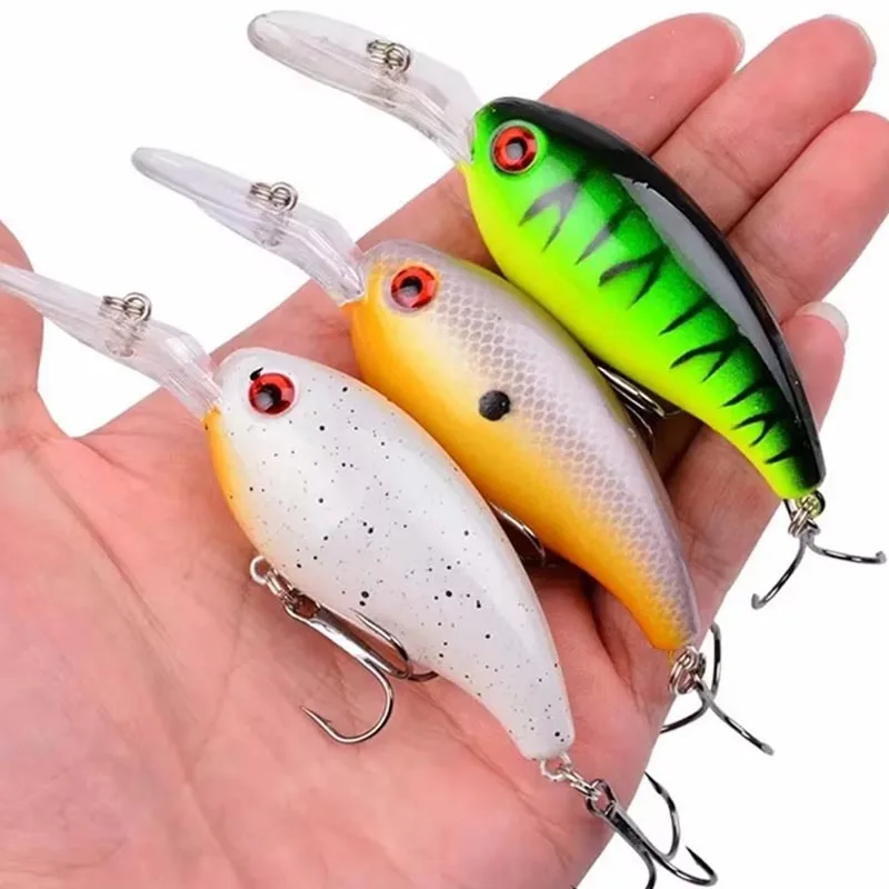 Crank Fishing Lure návnada Wobbler 13,6G 10cm Minnow Isca Artificial 3D Eyes Lures Crankbait for Bass Pike Carp Pesca Tackle