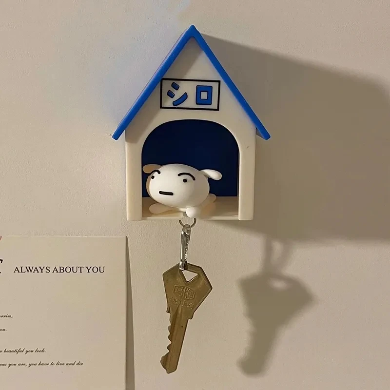 Crayon Shin Chan Dynamic Keychain anime batoh prívesok roztomilý malý dom
