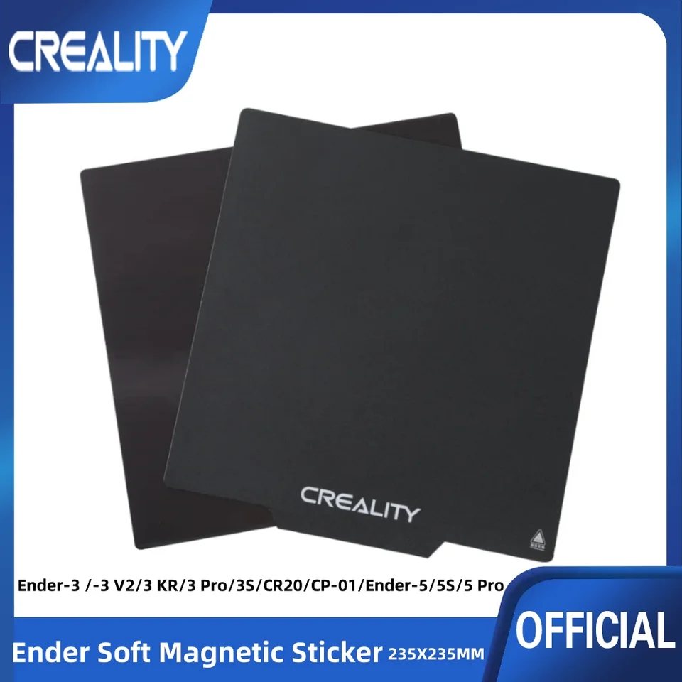 Creality Ender 3 Mäkká magnetická nálepka 235*235*1 mm pre ender 3/3 V2/3 Pro/3 S1/Pro/Ender-5/5s/5pro 3D príslušenstvo 3D tlačiarne