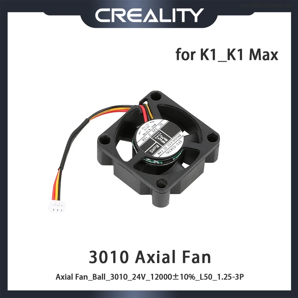 Creality pre K1_K1 Max 3010 Axial Fan DC24V 0,1A úplne nové originálne diely