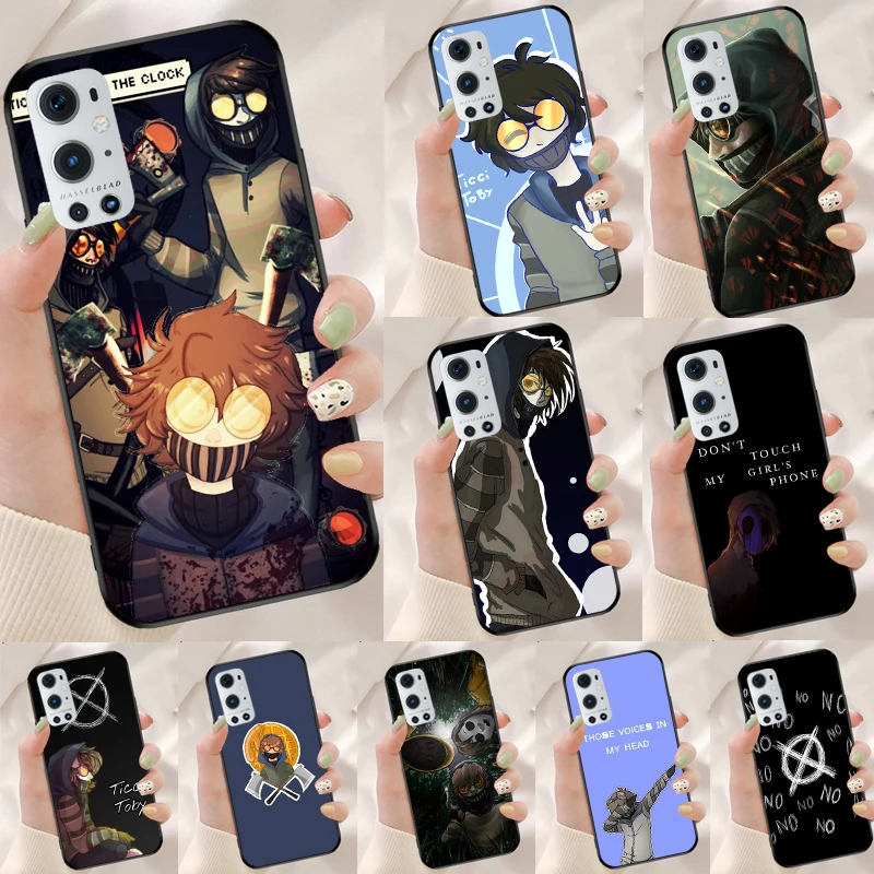 Creepypasta Ticci Toby X Reader pre Realme 10 11 Pro Plus GT NEO 5 2T C55 C35 C31 C30 C3 C21Y ONEPLUS NORD 3 CE 2 LITE CASE