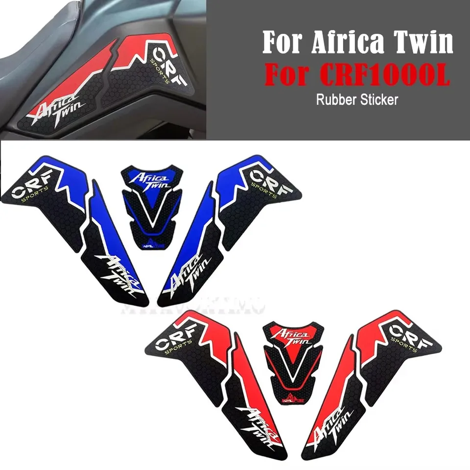 CRF 1100 L Motorcycle Tank Pad Palu Palia Súprava Kadské nálepky Knoe Africa Twin CRF1100L 2019 2020 - 2023 2024