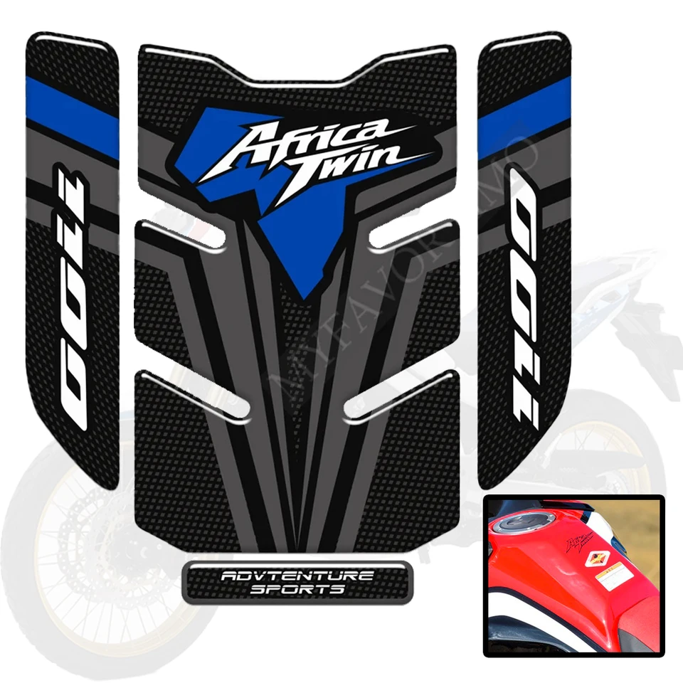 CRF1100 CRF 1100 L pre Honda Adventure Adv Visor Set Set Set Guers Decal Kit 2019 2020 2021 Tank Pad Africa Twin Protection