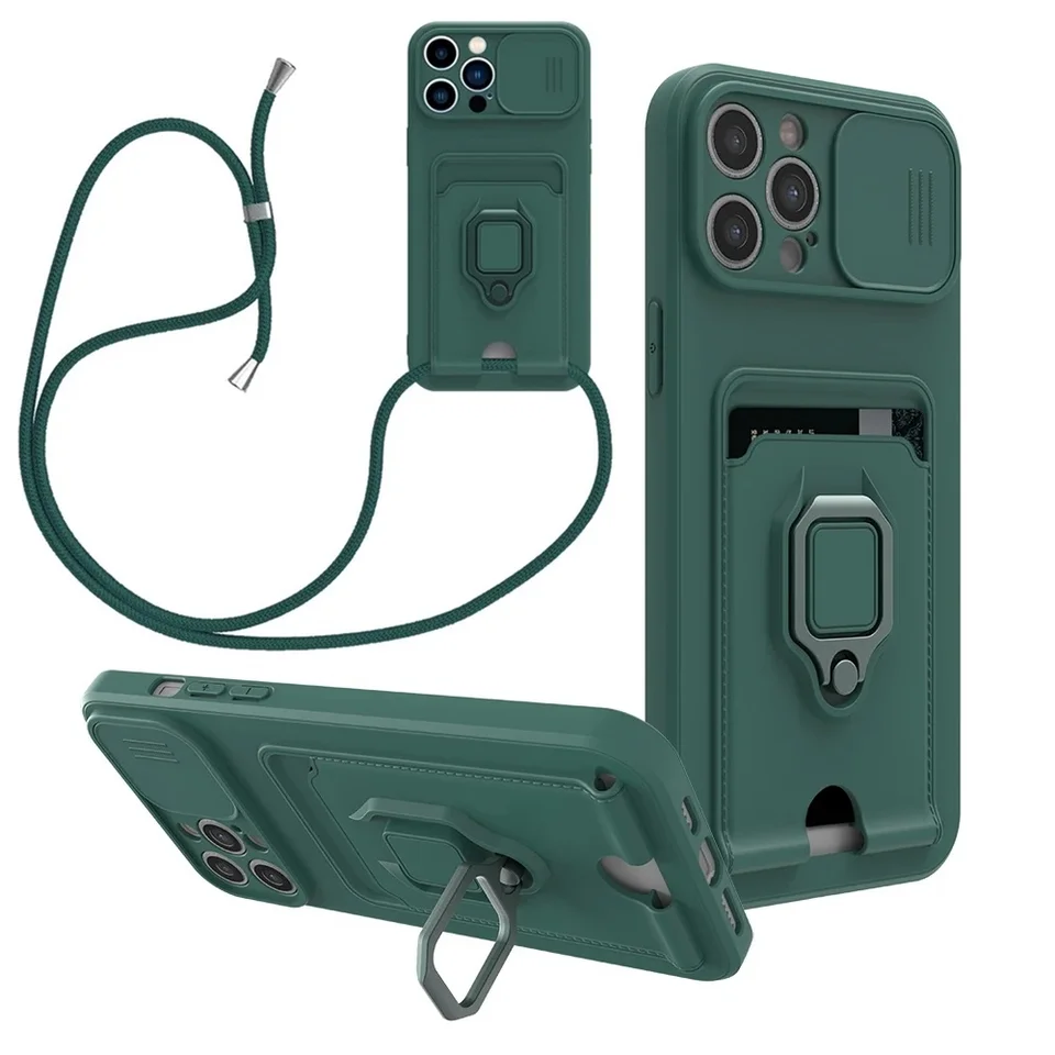 Crossbody Slide Camera Protector Puzdro pre iPhone 16 15 14 13 12 11 Pro Max x xr xs 6 8 7 Plus SE