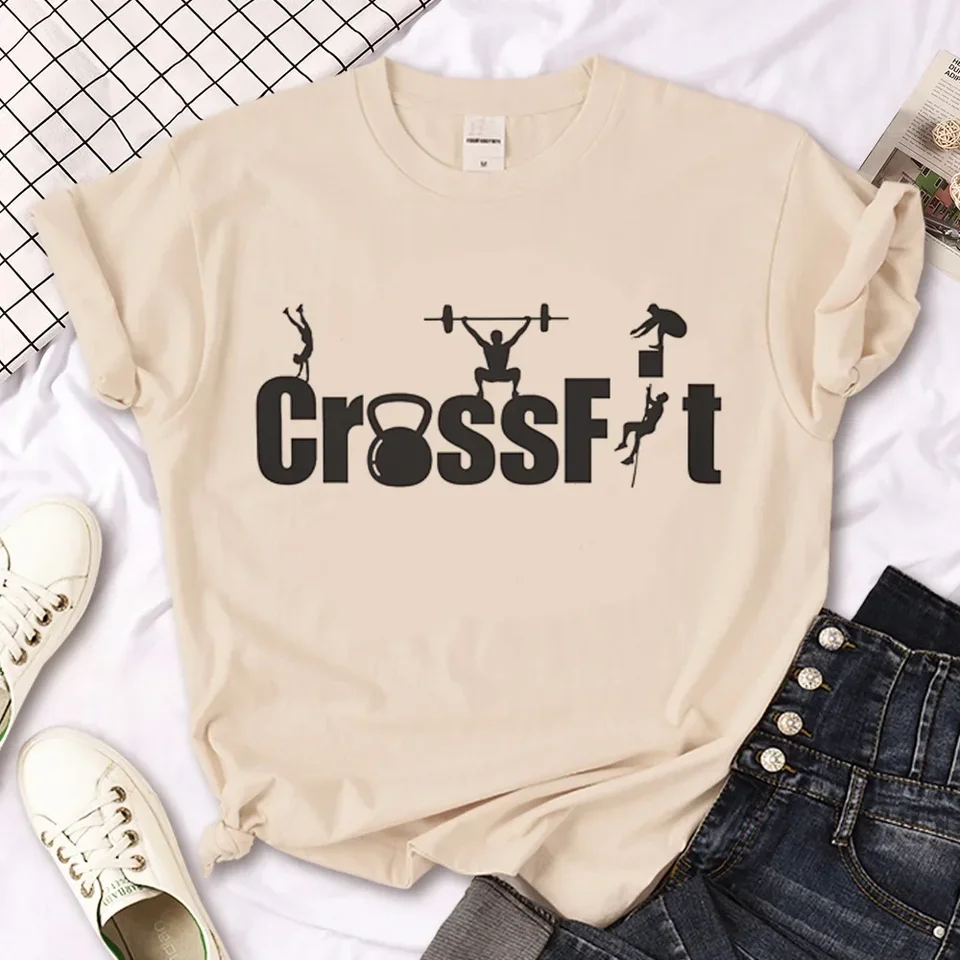 Crossfit tričko Ženy Anime japonské manga tričko Ženské oblečenie Streetwear Clother s krátkym rukávom Príležitostné vrcholy aktívne oblečenie tričká