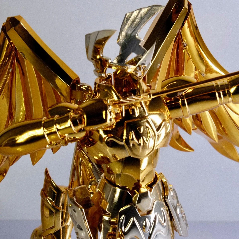CS Model Saint Seiya Mýth handrička ex Sagittarius aiolo tkanina totem alebo 24k zlaté rytieri zpeve-kovovej akčnej figúry predpredaj