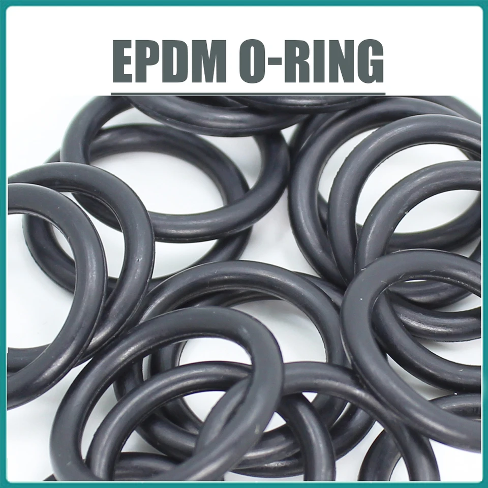 CS3.55 mm Epdm O Ring ID 106/109/112/115/118/112/125*3,55 mm 10ks O-krúžok tesniacich tesnení výfukového plynu Gumový izolátor Grommet Oring Oring
