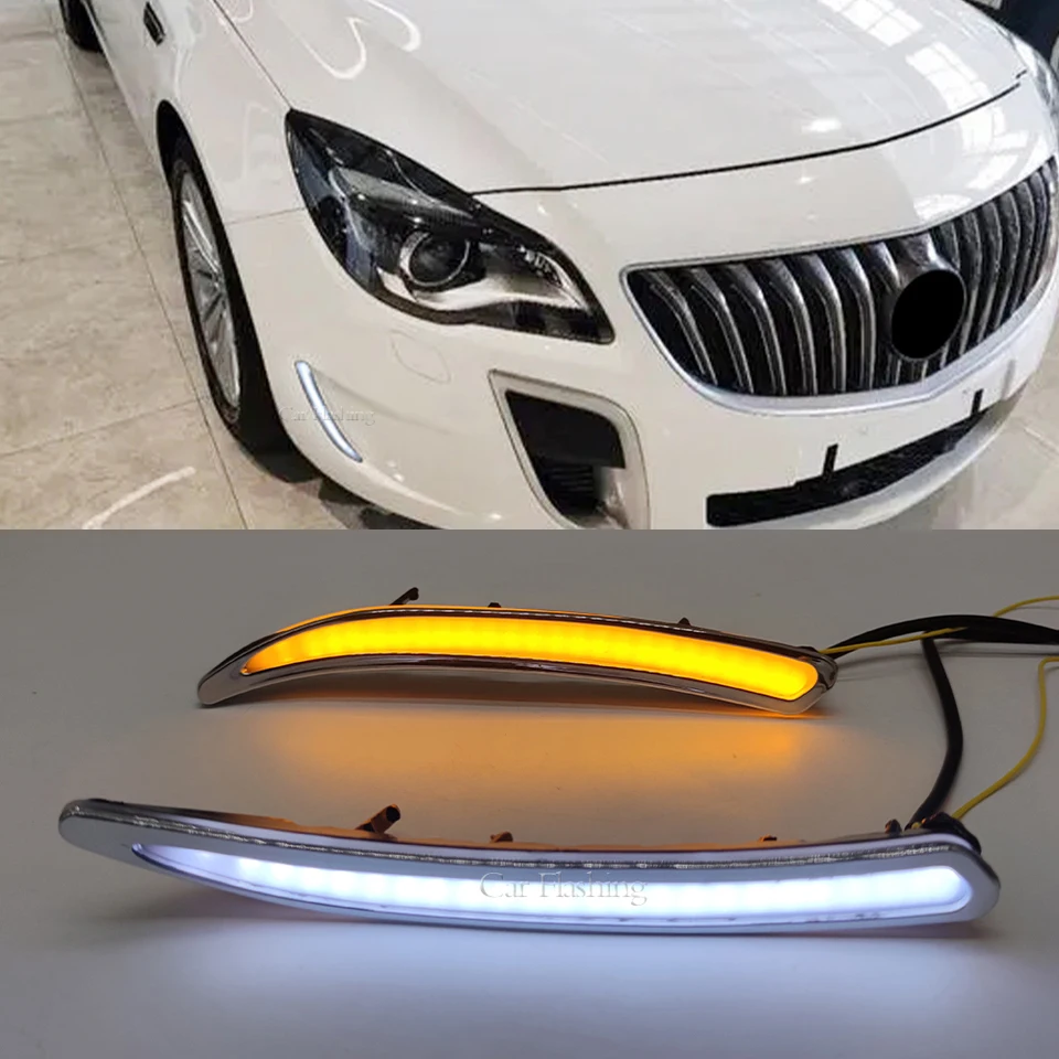 CSGJMY pre Buick Regal GS Opel Insignia 2010 2011 2012 2013 2014 2015 2016 LED DRL s denným svetlom denného svetla hmlovej žiarovky