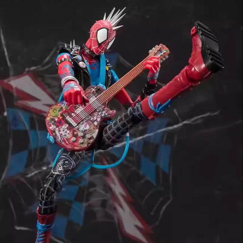 CT hračky punk spiderman akčná figúrka Hobart Brown Anime cez figúrky zbierky pavúkov Marvel vianočné hračky darčeky