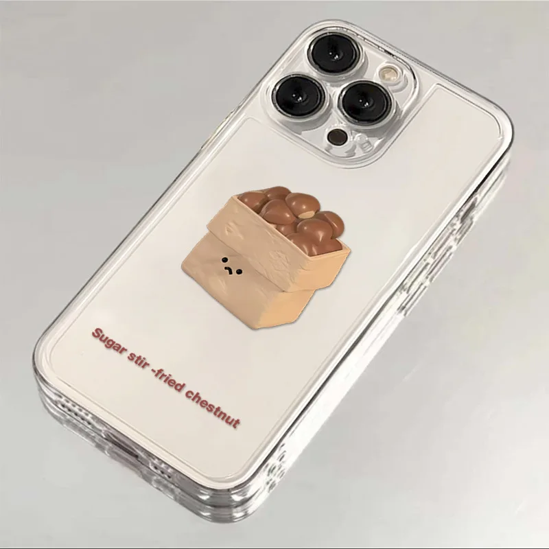 Cukor piesok Gaštan Grafický puzdro pre iPhone 16 15 14 13 12 11 x xr xs SE2 SE 8 7 Plus Pro Max MINI TPU Zadný kryt