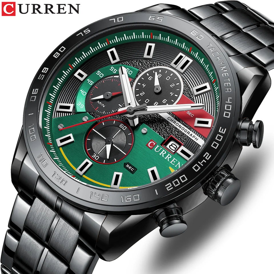 Curren Watch for Men New Fashion Men hodinky Quartz náramky