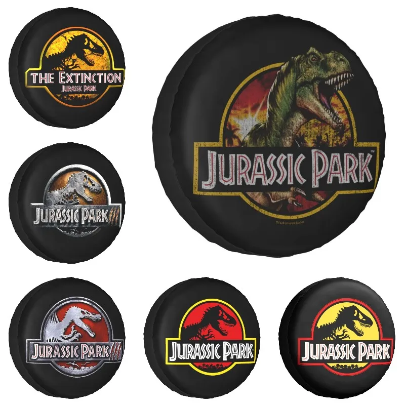 Custom Jurassic Park náhradná pneumatika pre Jeep Honda Dinosaur World Car Wheel Chrániče 14 