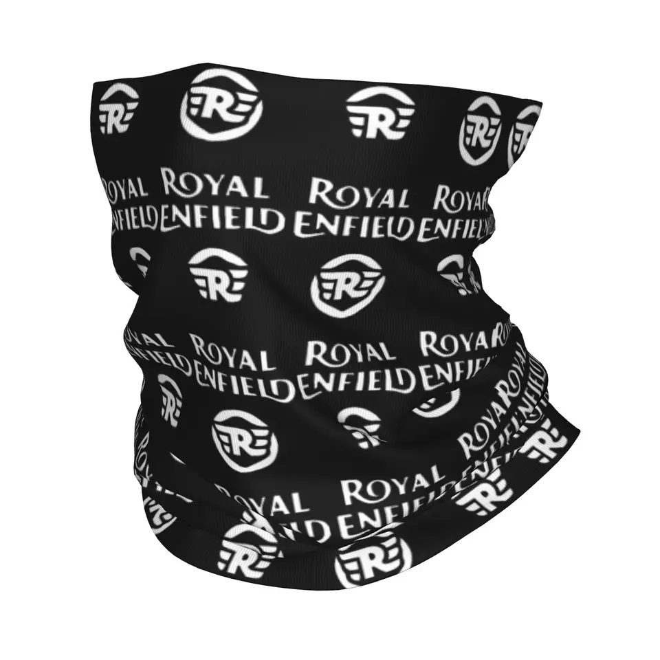 Custom Moto Royal-Enfields od roku 1901 zimná čelenka krk teplejšia Men Ženy lyžiarska kempingová trubica šatka tvár bandana gaiter
