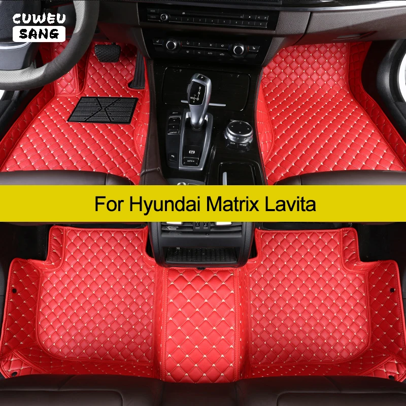 Cuweusang Custom Car podlahové rohože pre Hyundai Matrix Lavita 2000-2010
