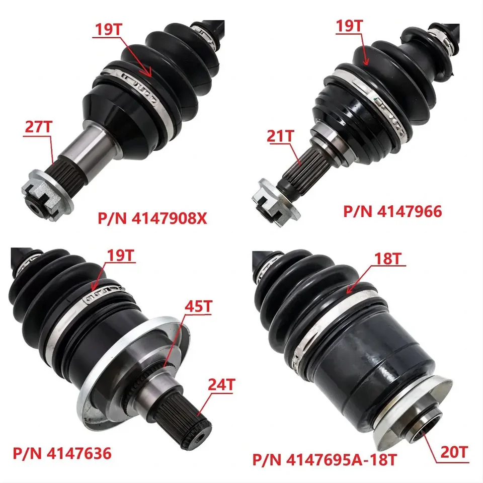 CV Svätá súprava pre arktickú mačku Wildcat Sport DVX Utility Trail Alterra Vlx Xt Mud Pro Tbx TRV PROWLER 500 550 650 700 1000 300 400