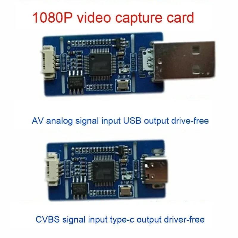 CVB na USB Capture Analógový signál k digitálnemu modulu UVC bezplatnej jednotky UVC pre Android bezplatne pre Android Plug and Play