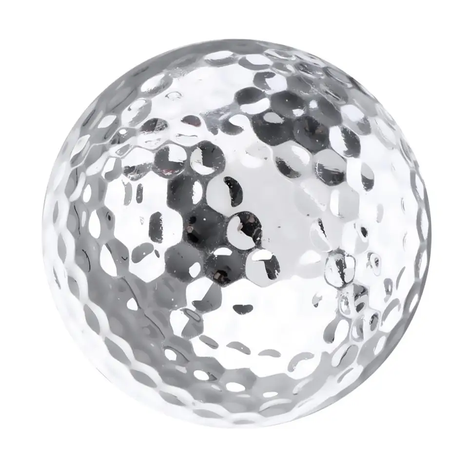 Cvičte golfové loptičky s dvojvrstvou Elektroplatovanie guľôčkových golfovaných darčekov