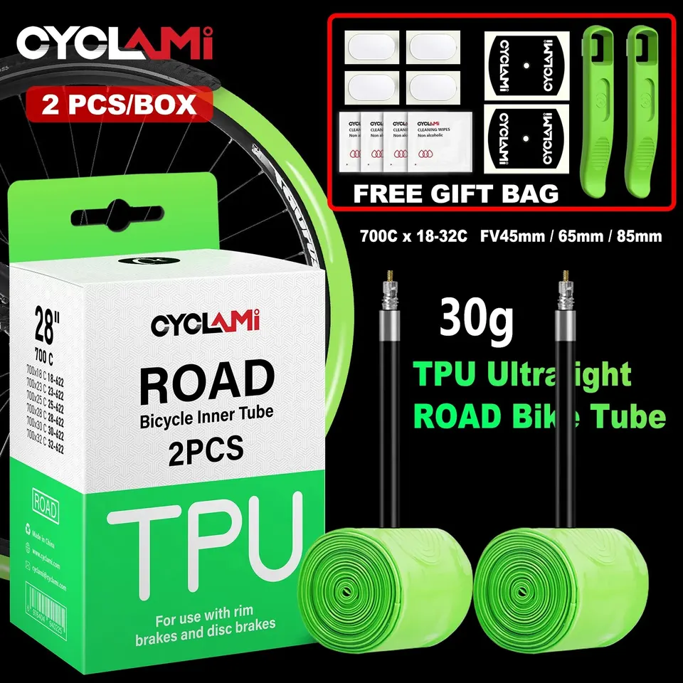 Cyclami Ultralaght 30G Vnútorná bicykel Road Road Bicykel TPU Vnútorná pneumatika TPU 45 mm 65 mm 85 mm francúzsky ventil Super Light Tube