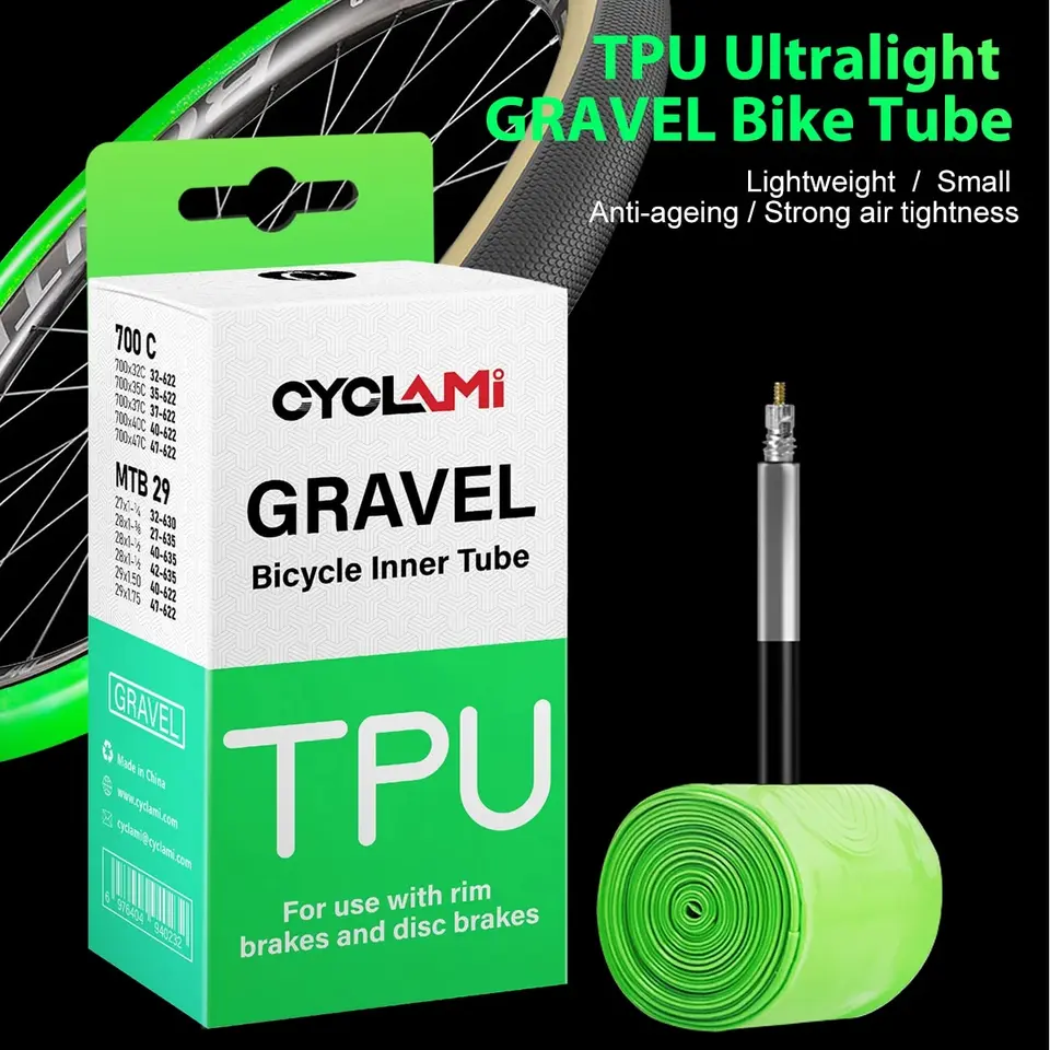Cyclami UltraLight Road MTB 29 Bike TPU Vnútorná trubica Francúzsky ventil FV 45 mm pre štrk 700c 32C 35C 37C 40C 47C Super Light