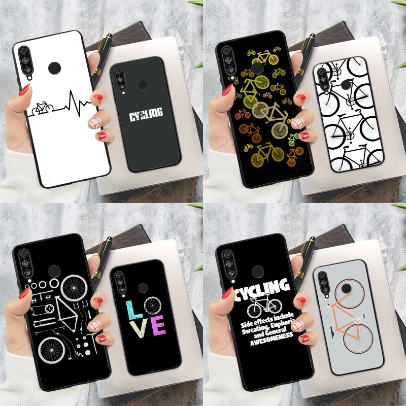 Cyklistický bicykel Cyklus vtipný pre Huawei Nova Y60 Y70 Y90 Y61 Y91 3i 7i 8i 11i Nova 11 9 10 SE P20 P20 P30 Pro P40 Lite Case