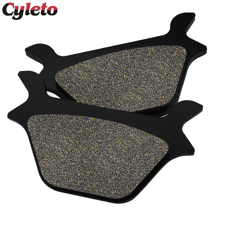 Cyleto Motorcycle Accessories Zadné brzdové doštičky pre Harley FXST FXSTB FXSTC FXSTS FLST FLSTC FLSTF FLSTS FLSTN FLSTN Neskoro 1987-1999