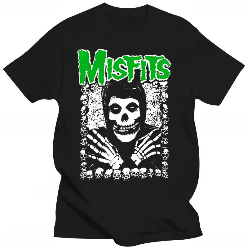 D hombre dámske oblečenie módne pánske 100% bavlnené odevy čiapka klobúk Misfits Die My Darling Punk Rock Band Danzig Samhain Tričko