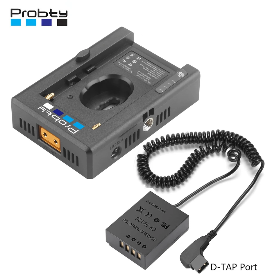 D-TAP na NP-W126S CP-W126 DUM) DUM) DUMATICKÁ BATTERA NP-F PLATKA ADAPTÁTORA NA FUJI X-T100 X-T200 X100F X100V X100VI X-S10 X-A5