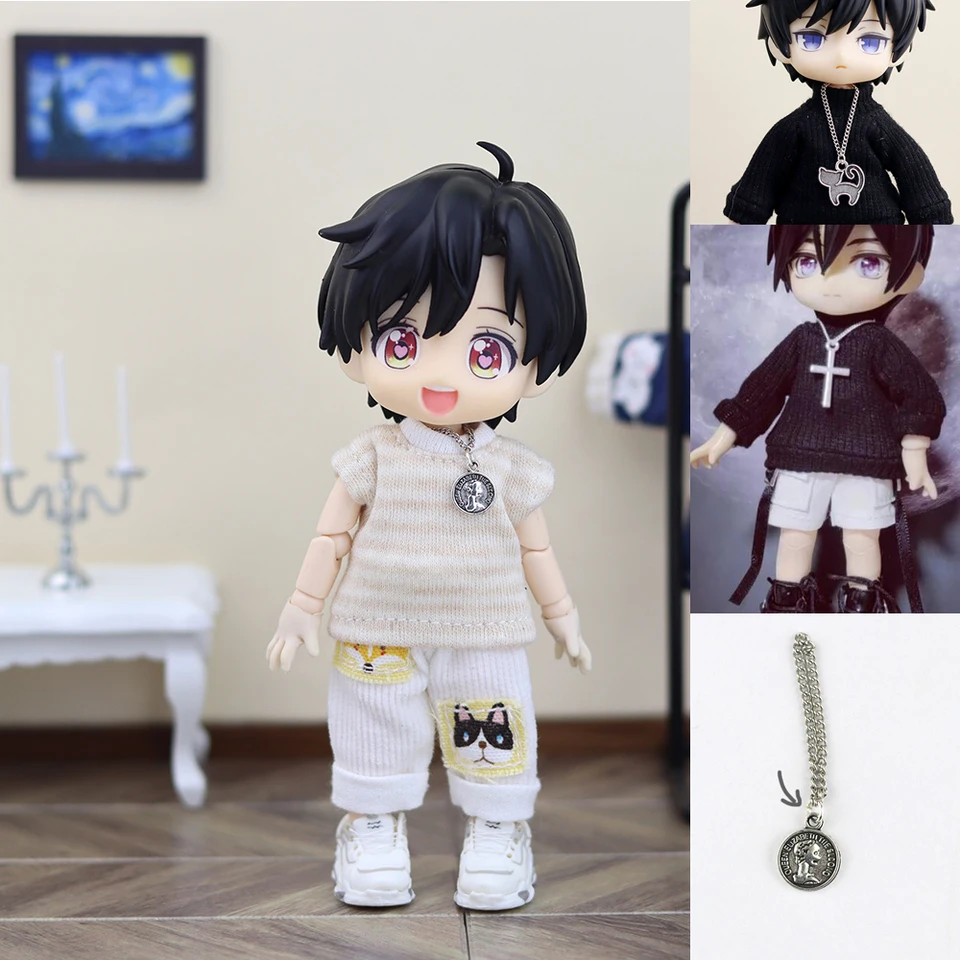 D05-p043 Deti ručne vyrobená hračka 1:12 OB11 GSC BJD PD9 DOLL DOSPORY