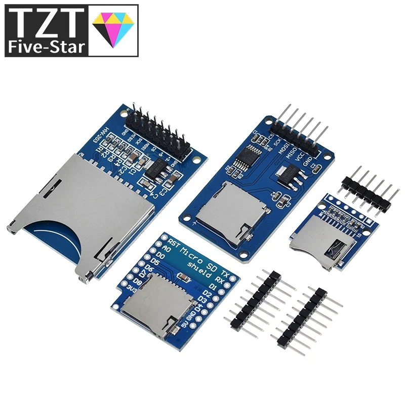 D1 MINI TF MODULE MOCLO MICRO SD SKLADOVANIE MINI MICRO MICRO SD TF MODUL