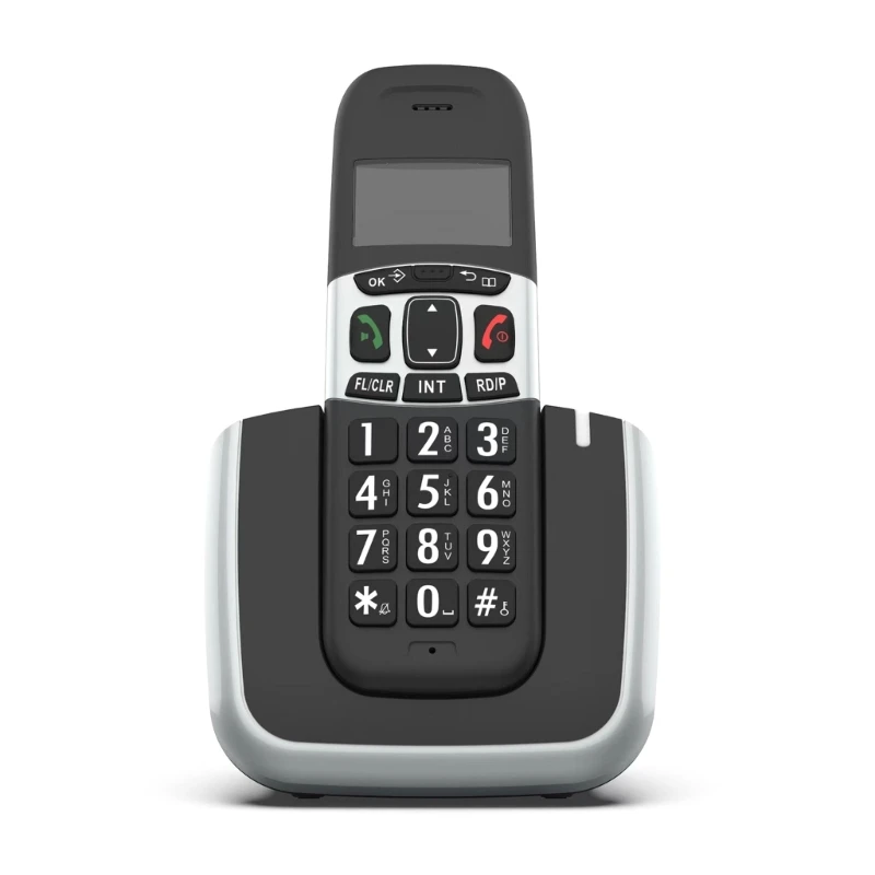 D1004 Profesionálny bezdrôtový pevninový telefón s volajúcim displejom Multilguages ​​W3JD