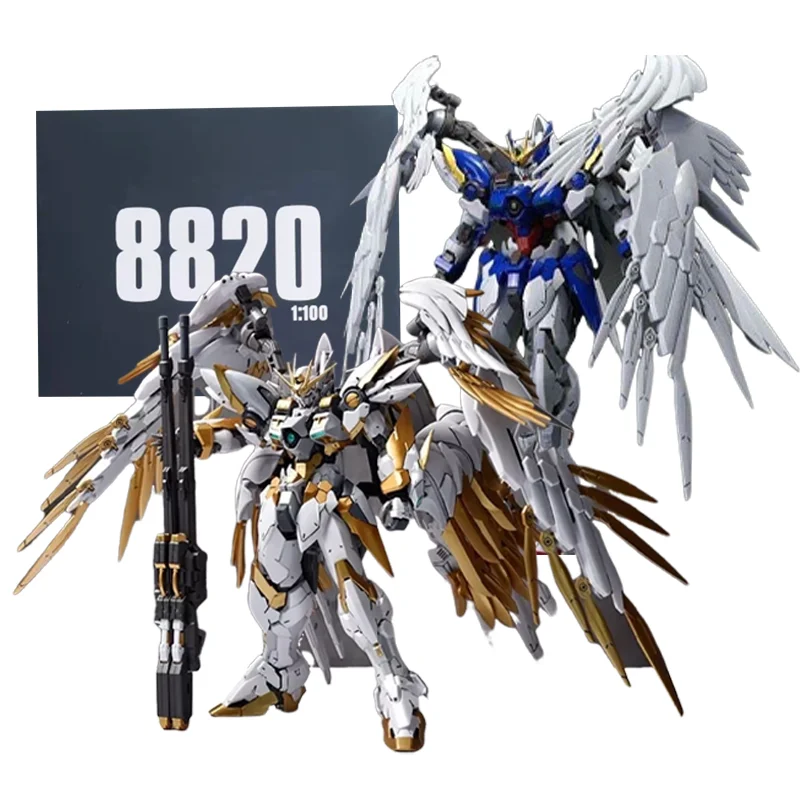 Daban 8820 Hirm 1/100 Hi-Resolution Model XXXG-00W0 Wings EW Special Coating Ver Collectible Anime Robot Súpravy modelov