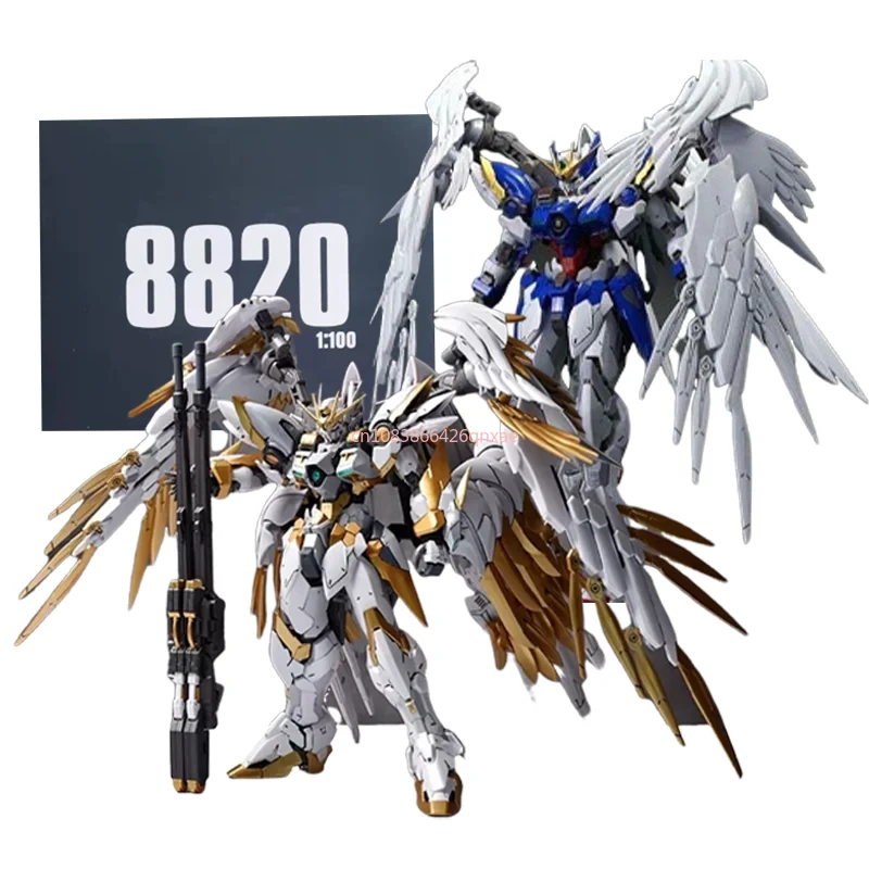Daban 8820 Hirm 1/100 Hi-Resolution Model XXXG-00W0 Wings EW Special Coating Ver Collectible Anime Robot Súpravy modelov