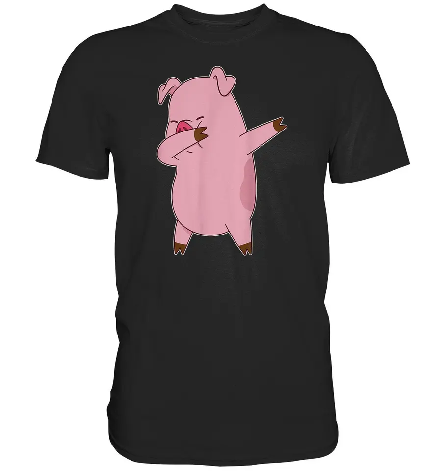 Dabbing Pig Swine Farm Agriculture T tričko Premium