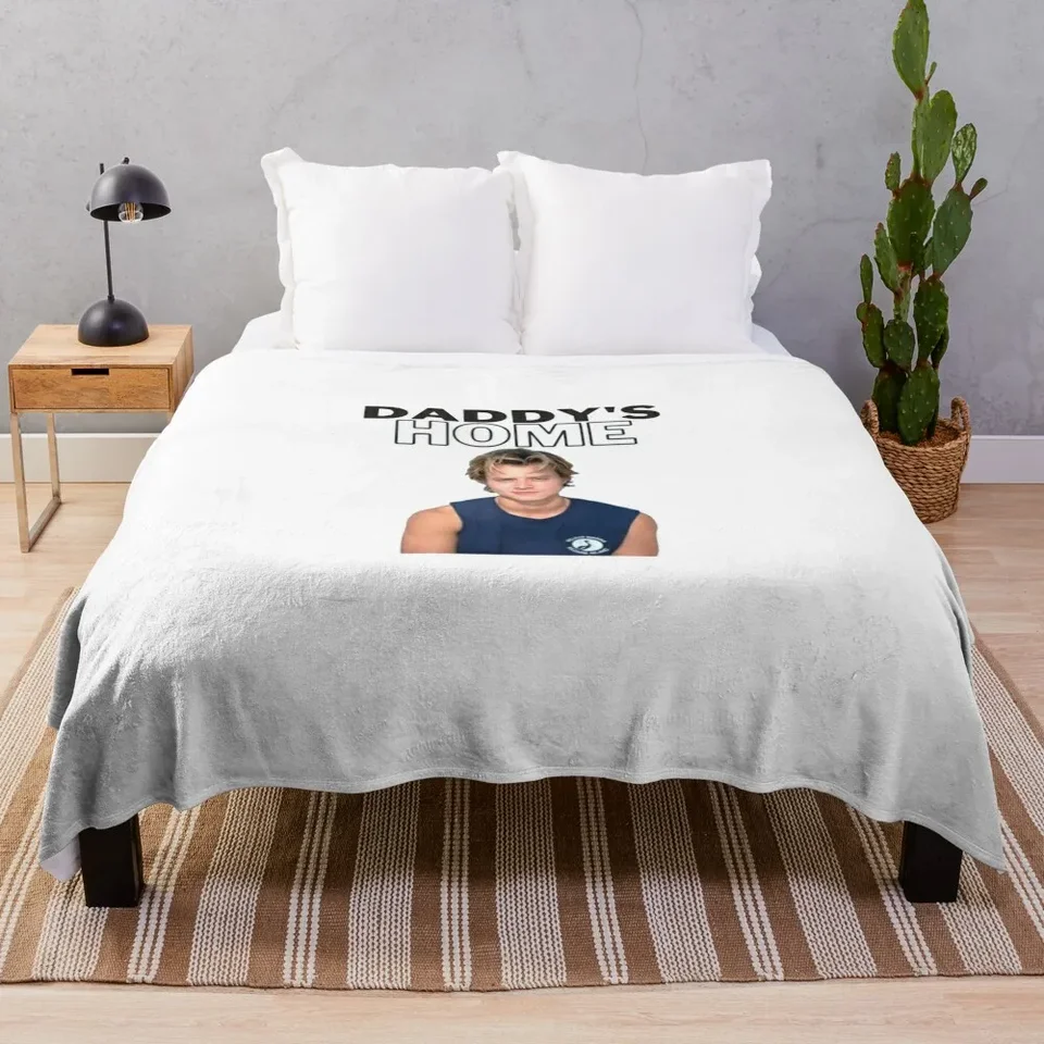 Daddys Home JJ Maybank Rudy Pancow Tirkera Hádzanie prikrývky Funny Darčekové prikrývky pre prikrývky Sofas Shaggy