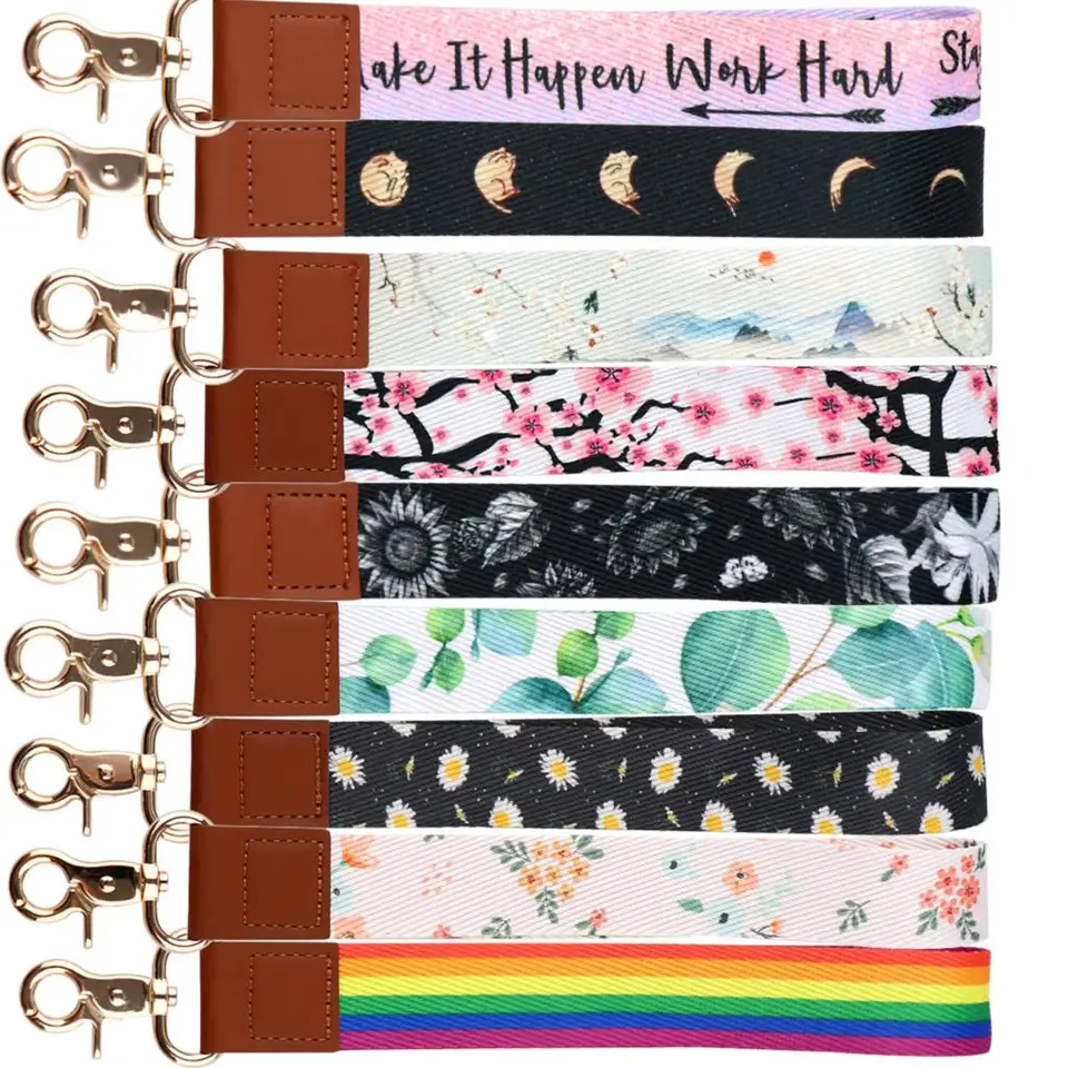 DAISY MOONKÁ KRÁTKA KRÁTKA LANYARD KLYTAIN KARTY ID držiteľ automobilu Kľúčenka ID kart